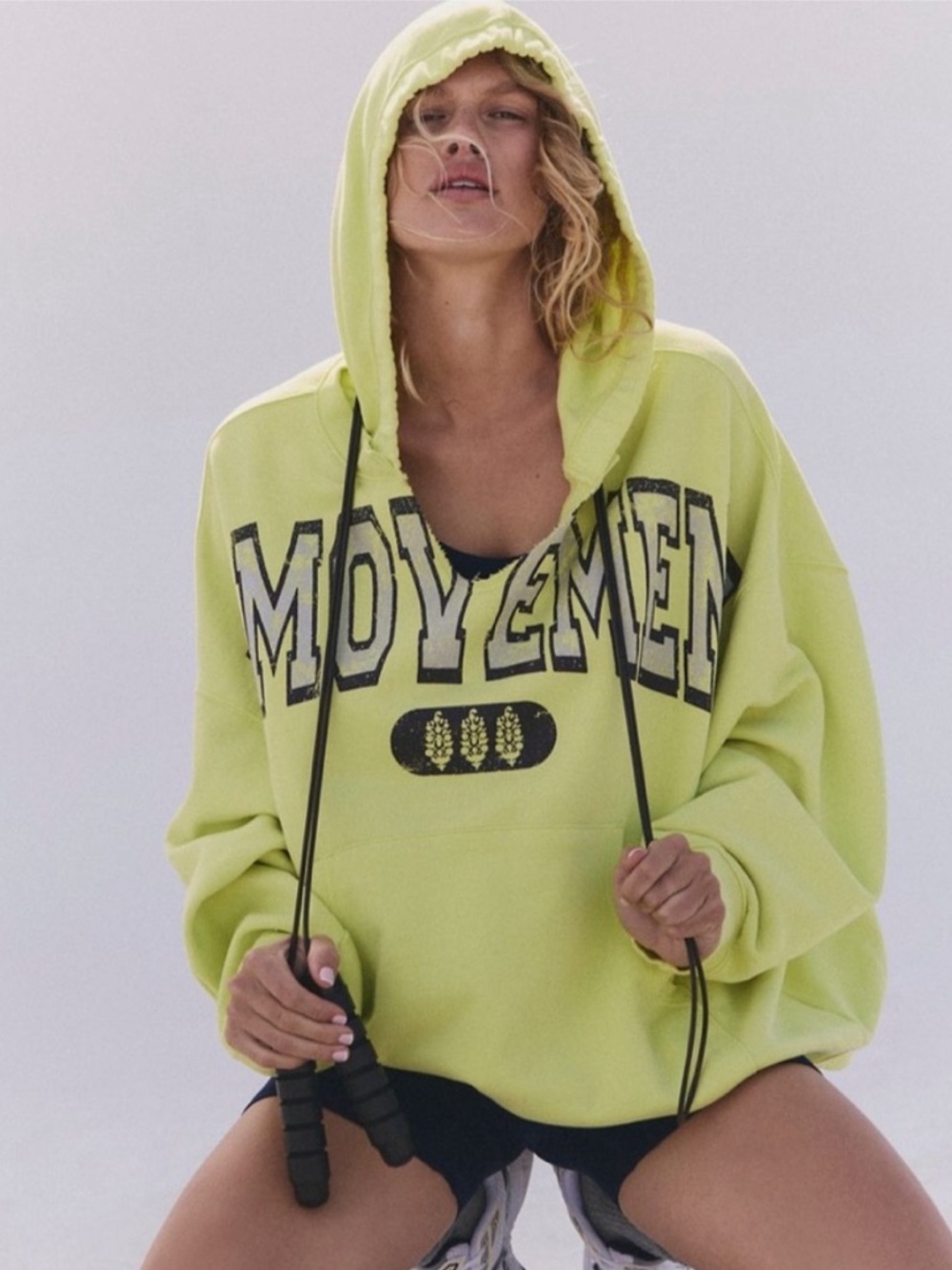 Free People Best of Logo Hoodie. Size Large